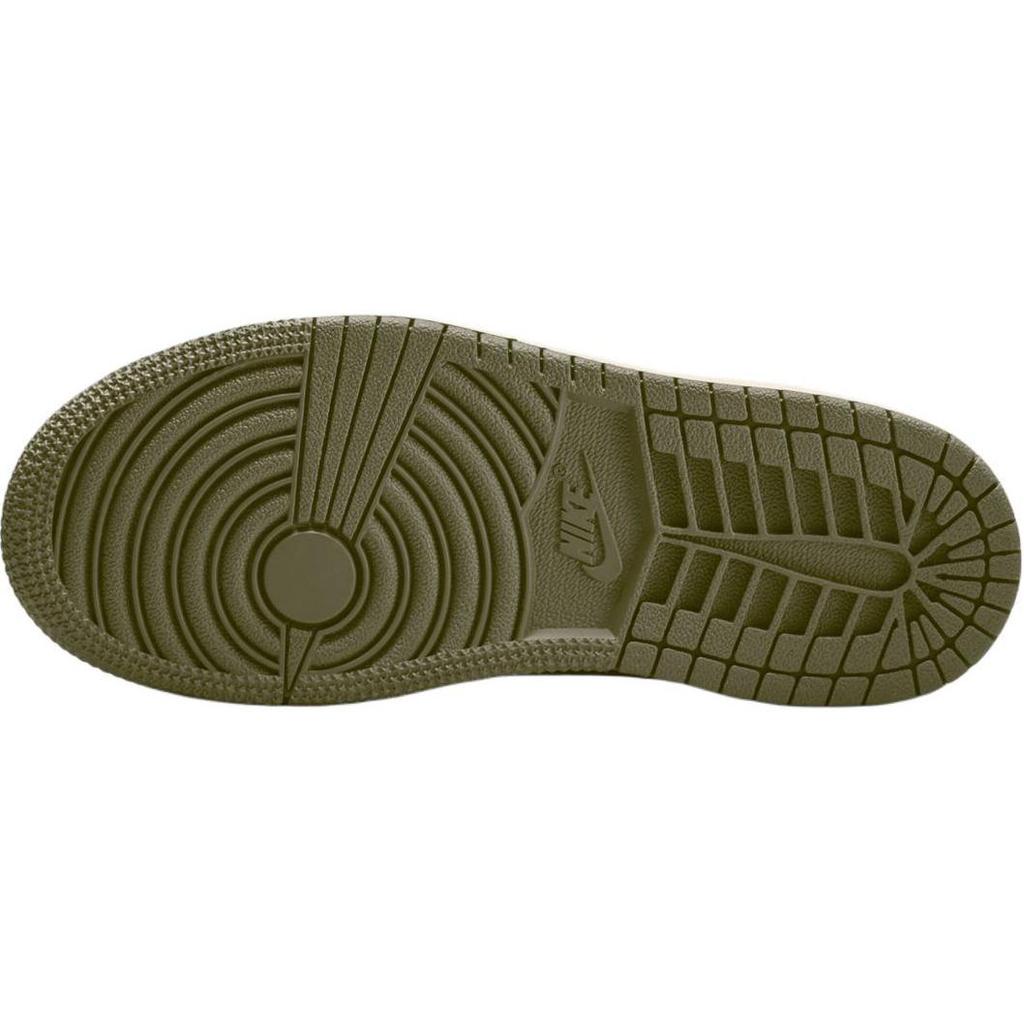 Travis Scott x Air Jordan 1 Retro Low OG SP PS Reverse Olive / Medium Olive Zapatillas para Niños Verde Negro Vela DO5442-200