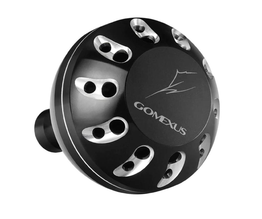Gomexus A41BKBKSR-G Knob Alu Black Silver 41mm Shimano A , Daiwa S (14