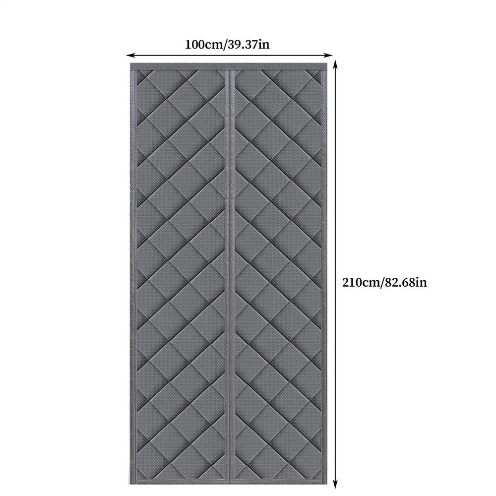 

Insulated Door Cover Windproof Magnetic Magnetic Thermal Insulated Door Curtains For Kitchens Doorway Bedrooms Nursery Bedroom червоний