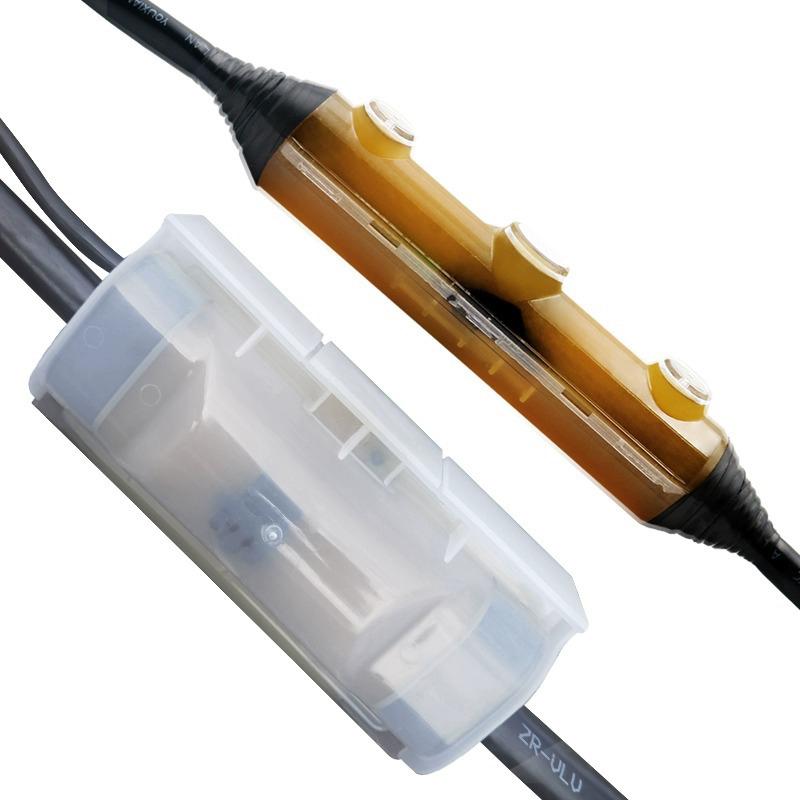Outdoor 1KV Glue Filled Waterproof Junction Box IP68 Rated High Voltage Resistant for Outdoor Cable Wire Connection