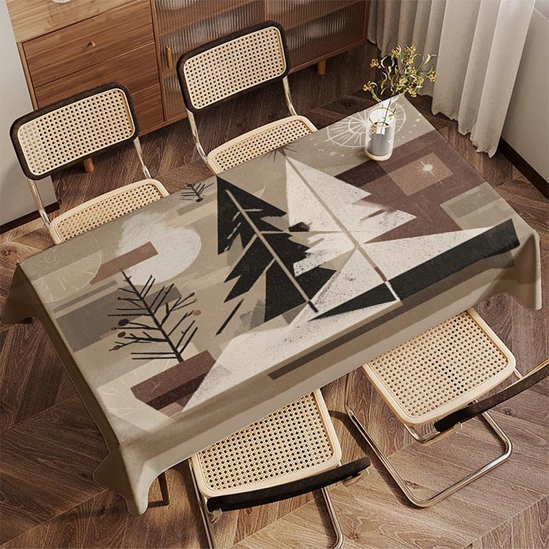 Geometric Floral Tablecloth Restaurant Kitchen Tablecloth Living Room Home Decoration Rectangular Party Decoration