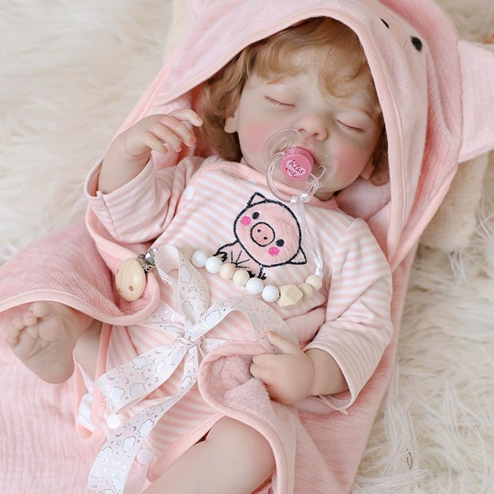 50CM Full Soft Vinyl Rebirth Doll Simulation Baby Doll Toy Doll Gift