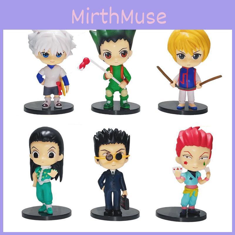 Amazing Hunter X Hunter Character Figures Set Featuring Gon Killua Kurapika Hisoka High Quality Toys