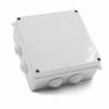 Waterproof Case Ceiling Rose Junction Box Cable Junction Box For Outdoor Home Improvement Anti-corrosion Anti-static White