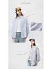 Women's Korean Style Striped Long-Sleeve Shirt Jacket - New Spring Casual Outerwear