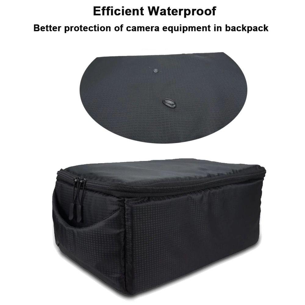 Waterproof Lens Protector Bag Camera Inserts Bag Inner Partition Padded Camera Inserts Handbag