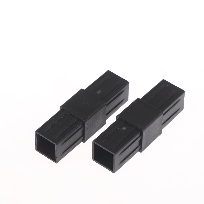 2/6/8/10/20Pcs Hexagonal 6 Through Plastic Fittings Abs Plastic Angle 22Mm Cross Square Pipe Fittings Pipe Angle Code