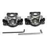2 Pcs Metal Car 4X4 A Pillar Hood Mount Bracket Clamp Holder For LED Light