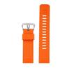 23mm Soft TPU Silicone Rubber Watch Strap, Solid Color Watch Band Bracelet Compatible with CASIO PROTREK PRT-B50/B70 PRW-35/51/61Y (Orange-S Pin)