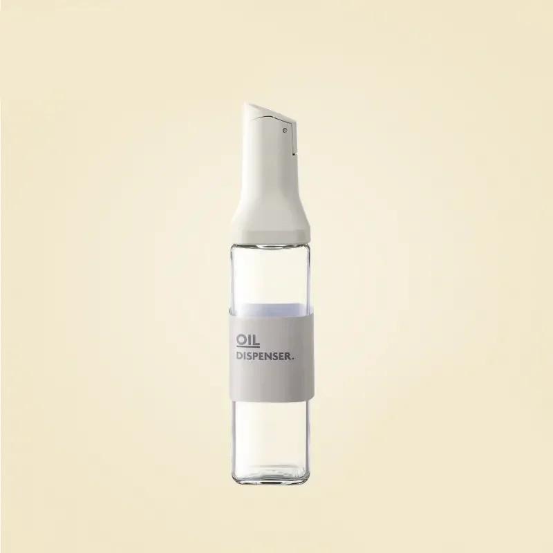 

1 шт. 500 мл бутылка для масла и уксуса, автоматическое открывание и закрывание, защита от протечек, защита от зависания, масло для домашнего хозяйства, кухонное масло для барбекю, бутылка светло-серый