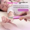 USB Rechargeable Electric Nail Clippers Trimmer Safe For Babies Kids Adults Home Travel Use Personal Grooming Essential