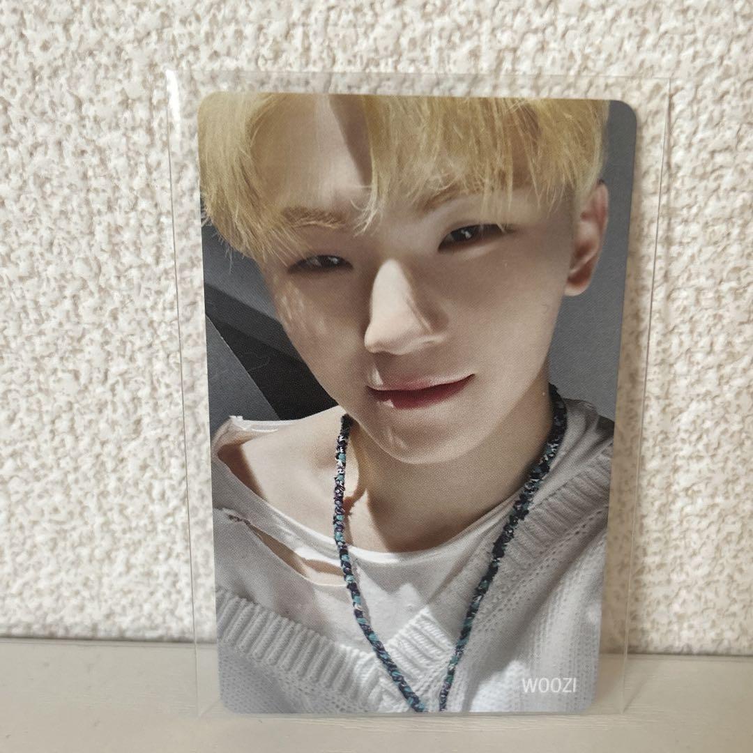 

[USED] SEVENTEEN Seventeen Woozi 24H HMV 3rd Trading Card