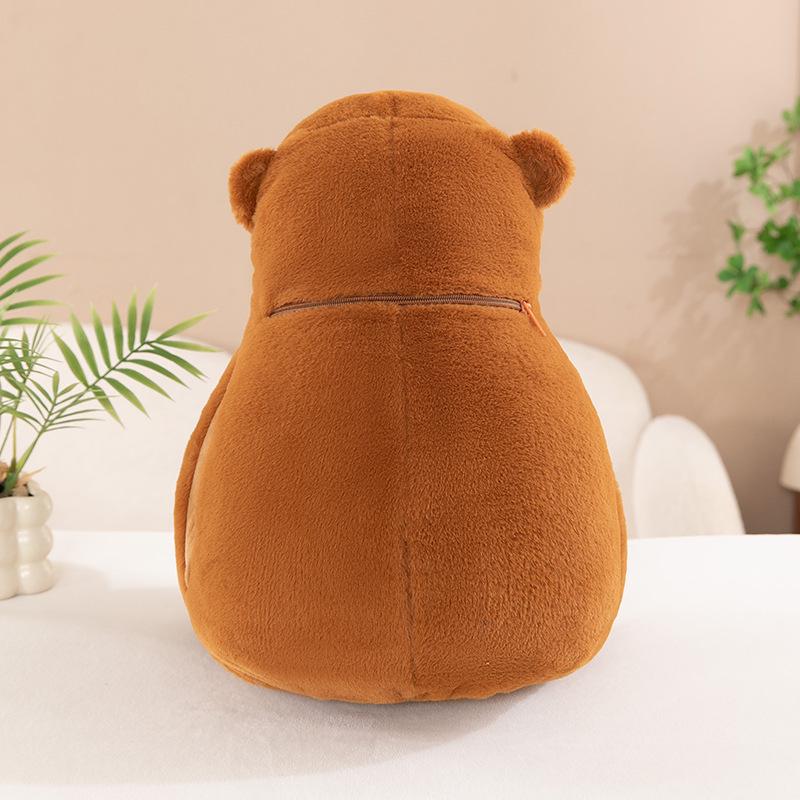 Capybara Plush Hand Warmer & Nap Pillow - Winter Comfort Artifact