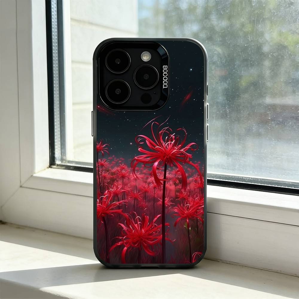 

Красный Паук L-лилия Чехол для телефона Для iPhone 17,16,15,14,13,12,11 Plus,Pro Max,XS,Красочный Серебряный Чехол для телефона Funda Cover iPhone14Pro