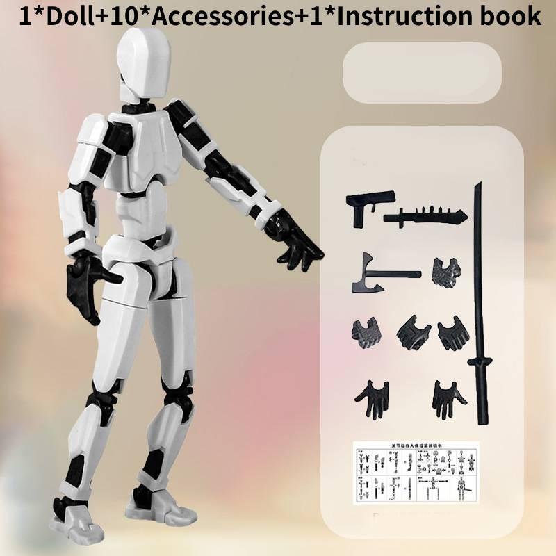 Versatile Jointed Figurine Stress Relief Toy Perfect For Creative Diy Enthusiasts