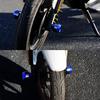 2pcs Motorcycle Modification Front Fork Cup Accessories Scooter Front Wheel Personalized Decoration Electric Bike Anti Drop Cup