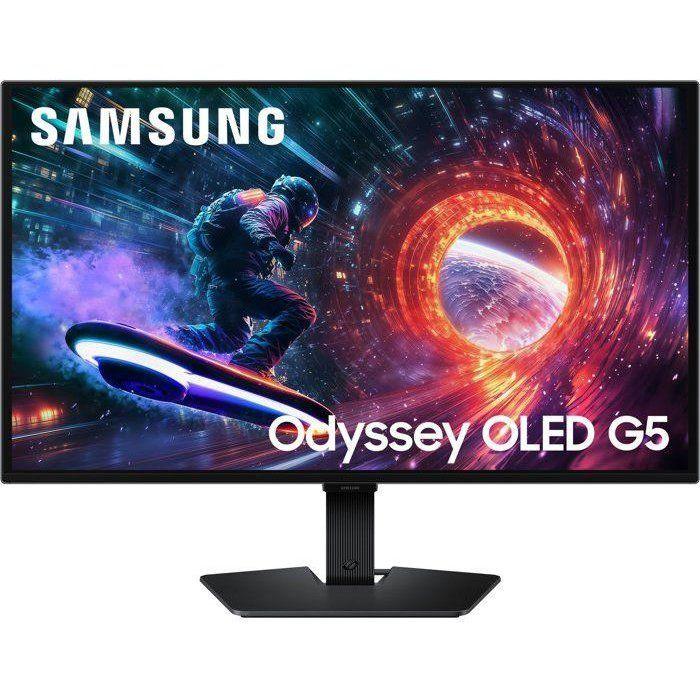 Gaming-PC-Bildschirm - SAMSUNG - 27'' - QHD - 180Hz - OLED-Panel - 0,03 ms - Höhenverstellbar - ODYSSEY OLED G5 - G50F