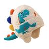 Children Hat Cartoon Dinosaur Design Knitted Hat Soft Warm Ear Protection Kids Animal-themed Hat Winter Accessory