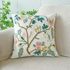 45X45Cm Cute Throw Embroided Pillow Cover Light Luxury Nordic Flower Sofa Cushion Waist Cover Home Decorative Pillowcase