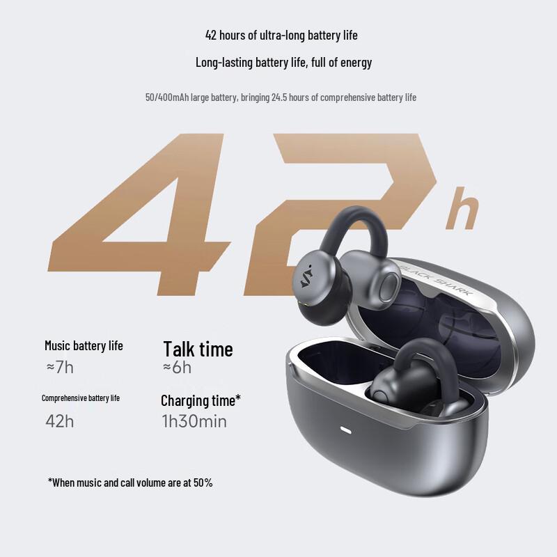 Black Shark Fengming Open-Ear Clip Bluetooth Headset