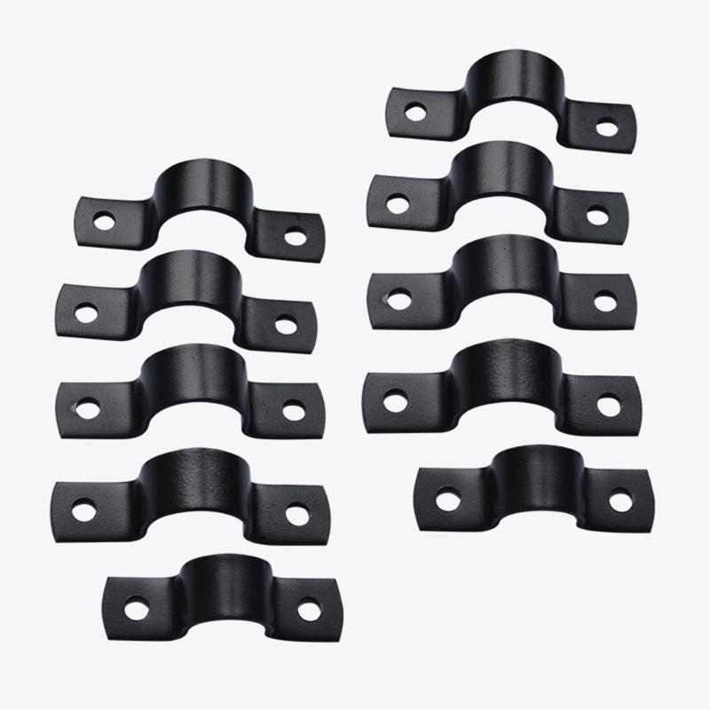 Strong Metal Tube Clamp Mounting Clamp Guard Improved Build with Guard Layer Simple Installation for Home Business Use