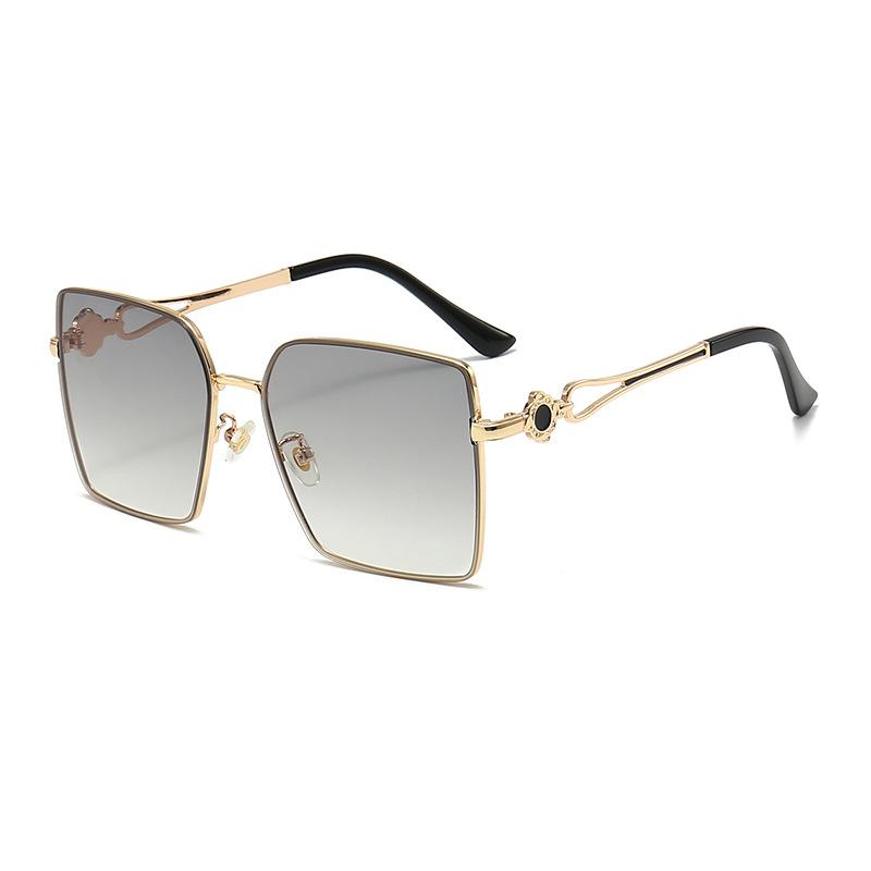 Stylish Stryle Square Frame Sunglasses For Women Summer Outdoor Protection Sun