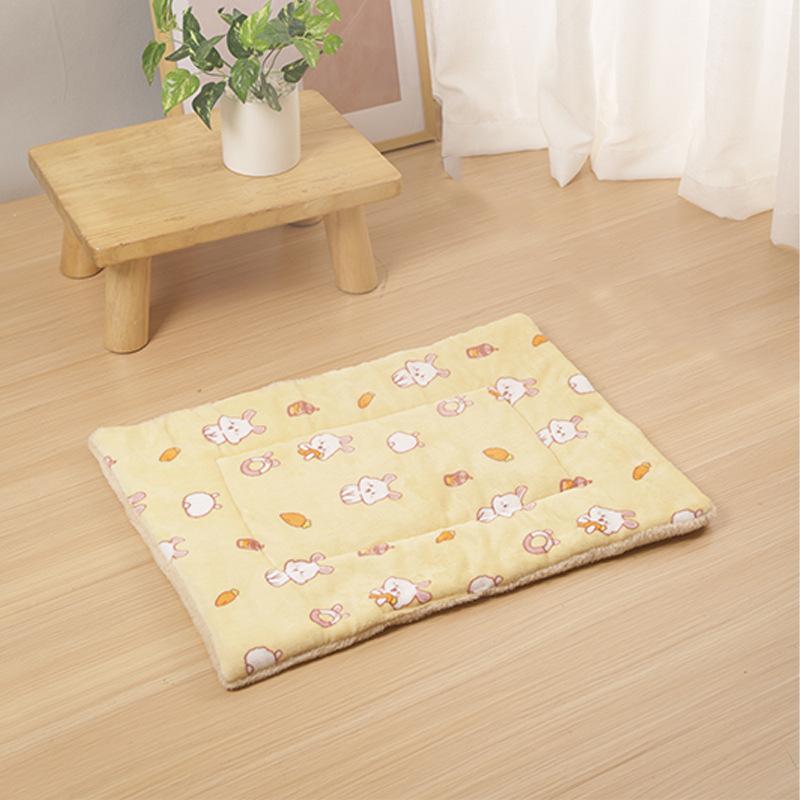 Pătură pentru animale de companie Pătură caldă de flanel pentru pisici Covoraș pentru câini Saltea de iarnă pentru animale de companie pentru dormit iarna