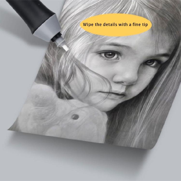 Kits Gommes Électriques Gomme à Crayons Électrique Gommes Électriques à Piles avec Recharges pour Dessin Technique Dessin