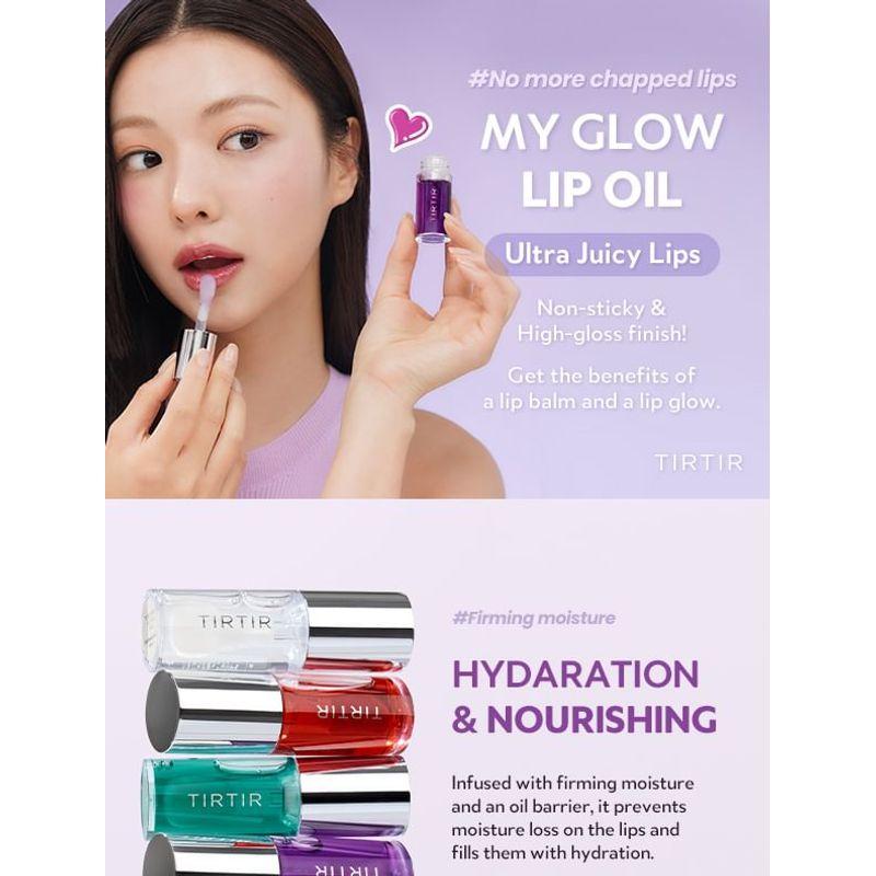 TIRTIR - My Glow Lip Oil - 4 Types