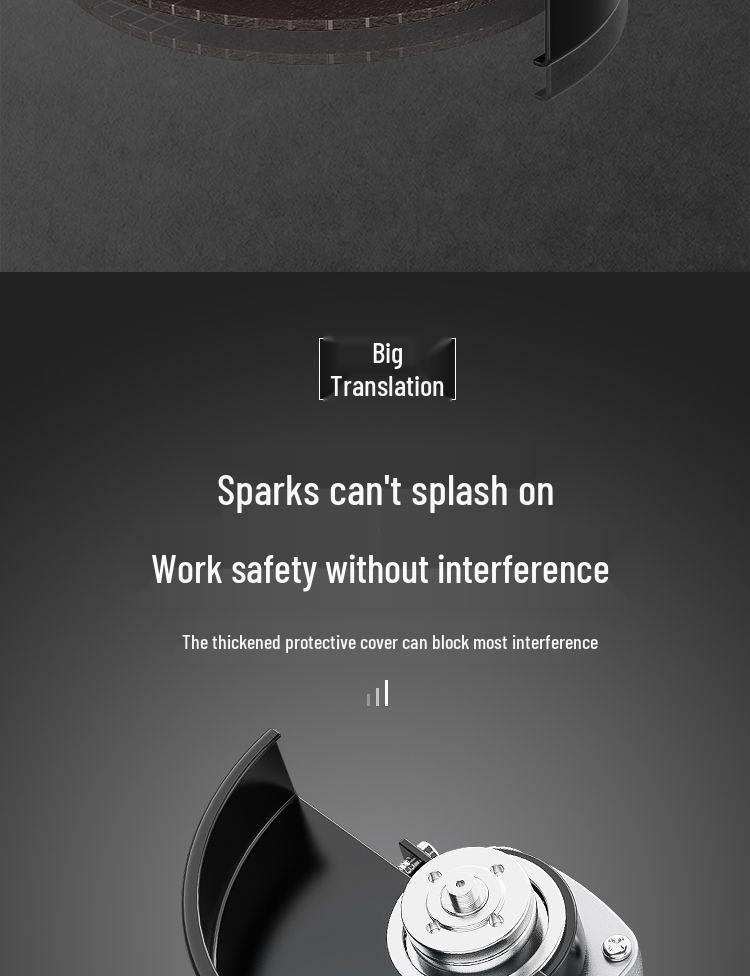 Brushless Angle Grinder with Lithium Battery - Multifunctional Grinder, Polisher, and Cutting Tool with Grinding Wheel.