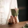 Shangqi Retro Hand-Pinched Ceramic Teacup
