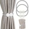 Elegant Curtain Holders No-drill Curtain Tie Backs Minimalist Style Magnetic Curtain Tiebacks  Home