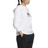 Adidas Sweatshirts Women's White Hooded Moderate Regular (Unisex) Sweatshirts