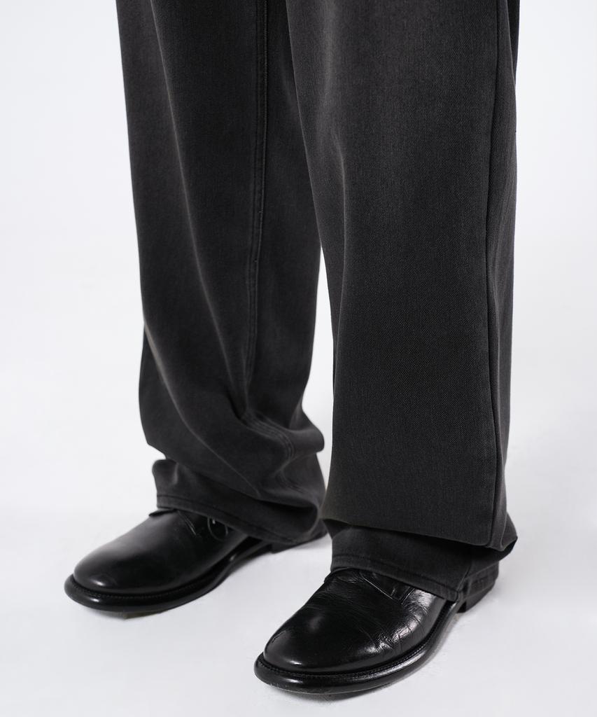 Beulaendideu Wide Denim Sweat Pants [Brushed Gray]