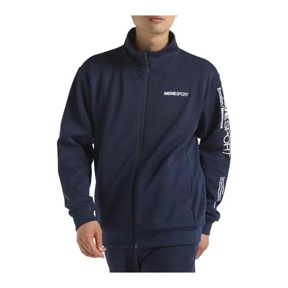 MOVESPORT Stand Jacket Descente Golf Amazon Exclusive Stand Jacket Sweat Absorbent Stretch Windproof Easy to Move Warm Unisex Adults