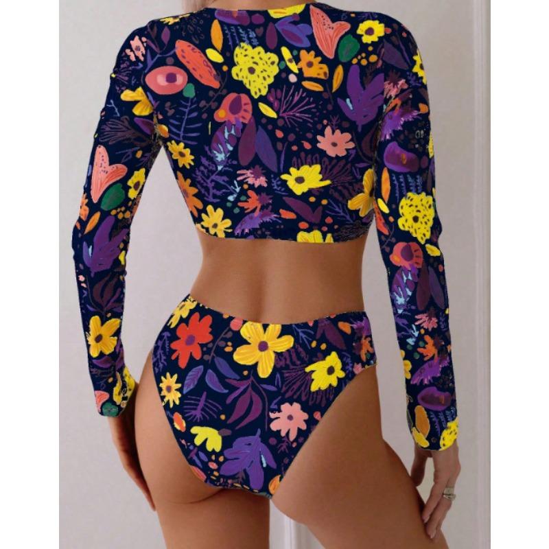 Women S Split Swimsuit Sleeveless Sun Protection Bikini Sexy Swimwear