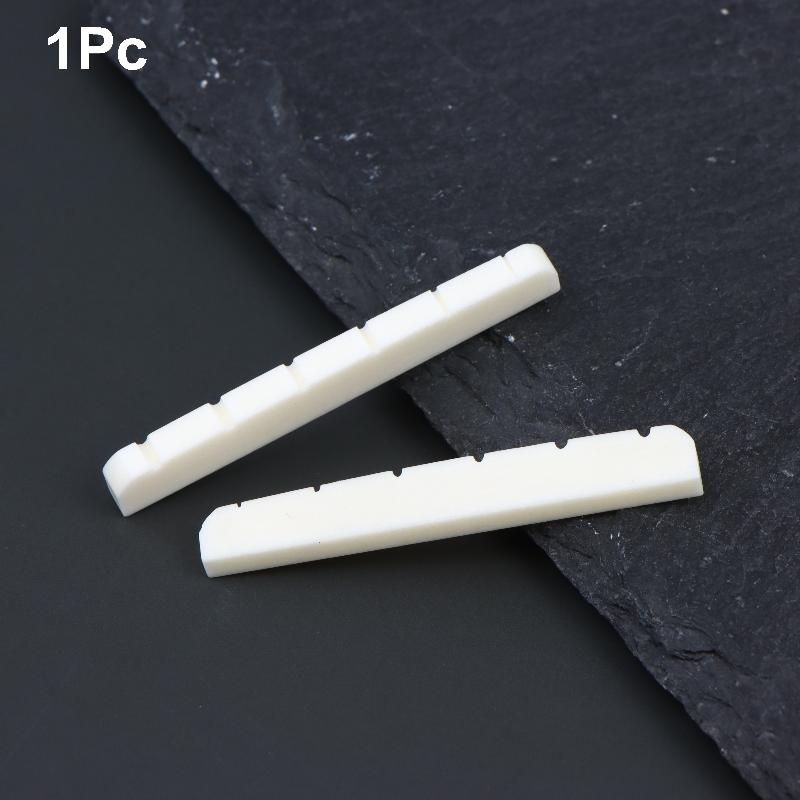 Bone Nut for Electric Guitar Precision Beef Bone Replacement Part Improved Tone Balanced Sound