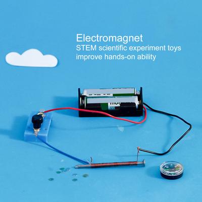 1Set Hands-on Ability with Compass Detailed Multifunctional Scientific Electromagnet Model Set Physics Experiment Material