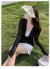 Women's Summer Ice Silk UV Protection Jacket - Breathable, Slim-Fit, Cooling, Sun Protection Clothing for Yoga