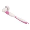 Electric Bath Massage Brush Rotatable Soft Electric Body Scrubber Shower Brush with Long Handle for Shower Exfoliating