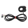 2 In 1 Motorcycle Horn Light Switch Handlebar Light Horn Turn On Off Switch Button for Scooter Electric Cycle 1.5