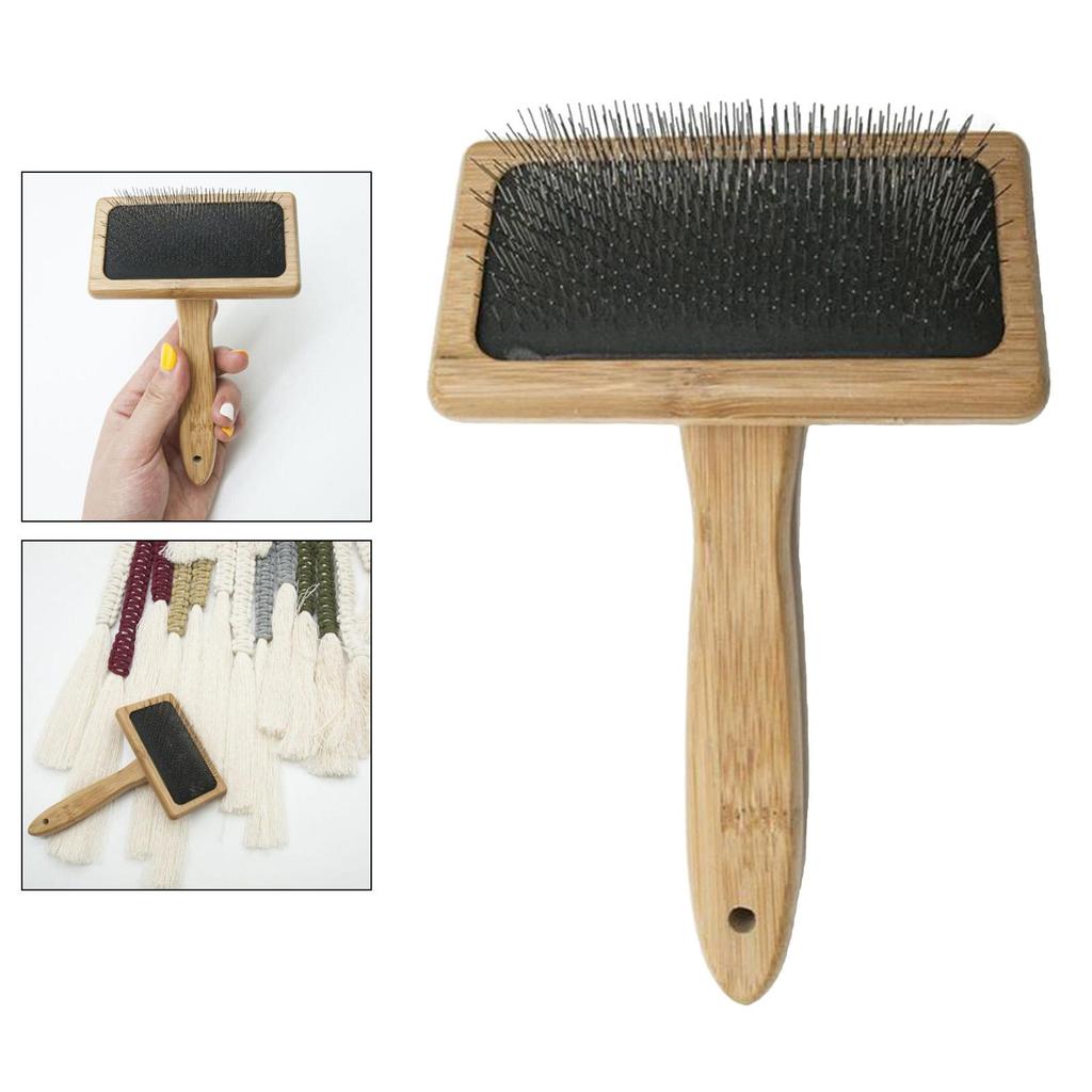 Dog Cat Slicker Brush Grooming Cleaning Brush Comb Shedding Tool