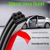 SEAMETAL Car Door Seal Strip 5/12/16m Rubber Sealant Noise Insulation Anti-Dust Soundproofing Auto Hood Trunk Sealing Strips Accessories