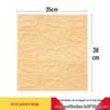 3D Brick Pattern Waterproof Foam Wallpaper - Self-Adhesive, Anti-Collision, Stereo Wall Sticker Decoration.