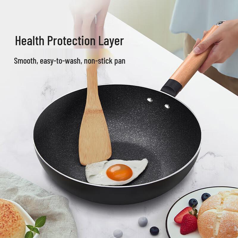 Midea 30cm Maifan Stone Non-stick Wok