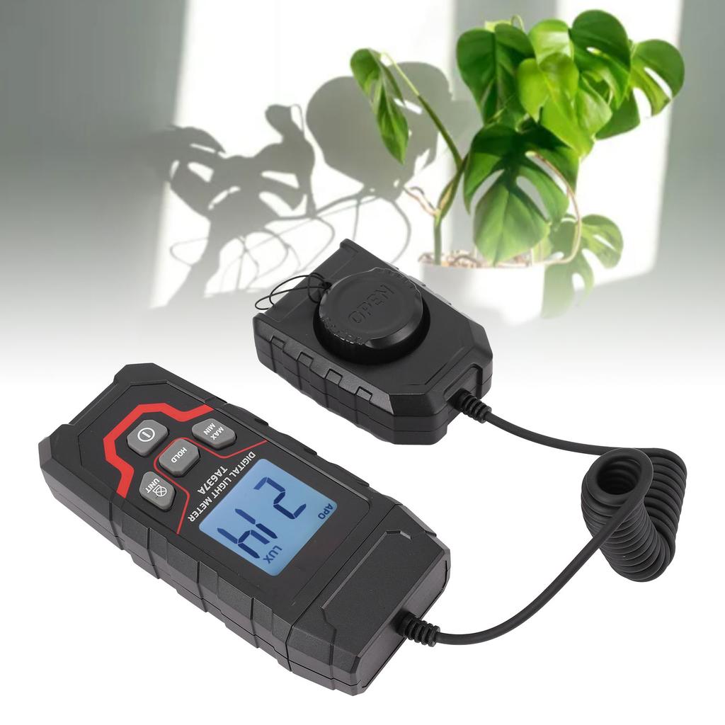 Digital Light Meter High   Flexible Extendable Light Sensor Digital Luxmeter Illuminance Meter for Indoor Outdoor Plants