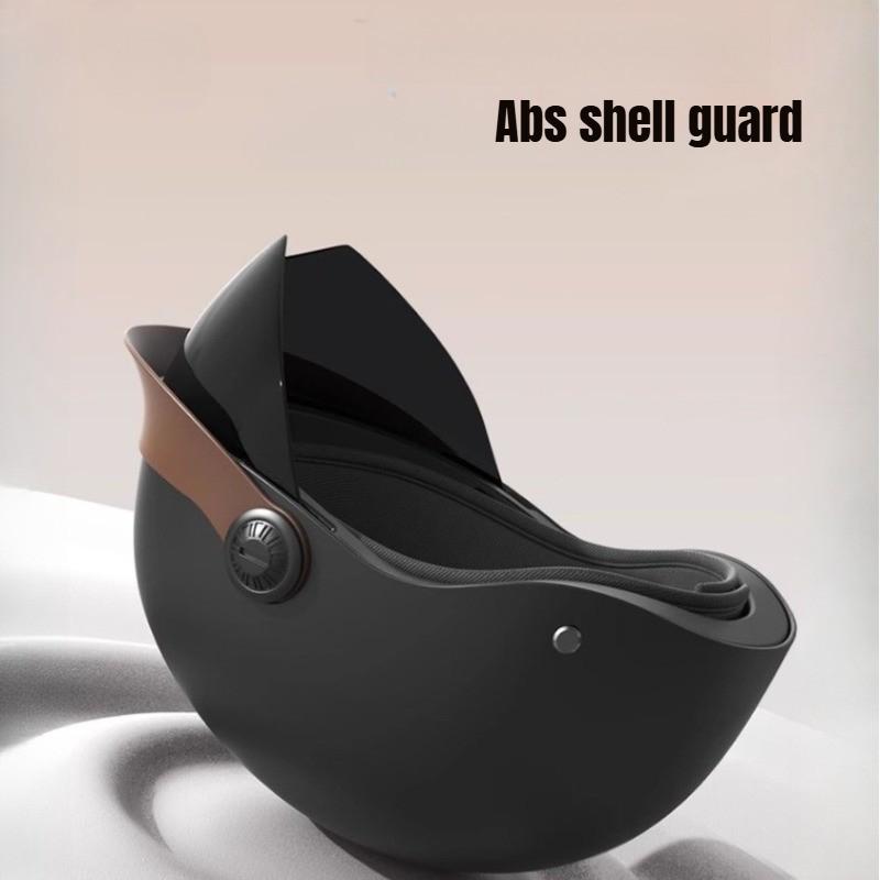 Vintage Ultra Light Electric Bicycle Helmet Sunscreen Breathable Motorcycle Half Helmet Fall Prevention Safety Helmets Riding