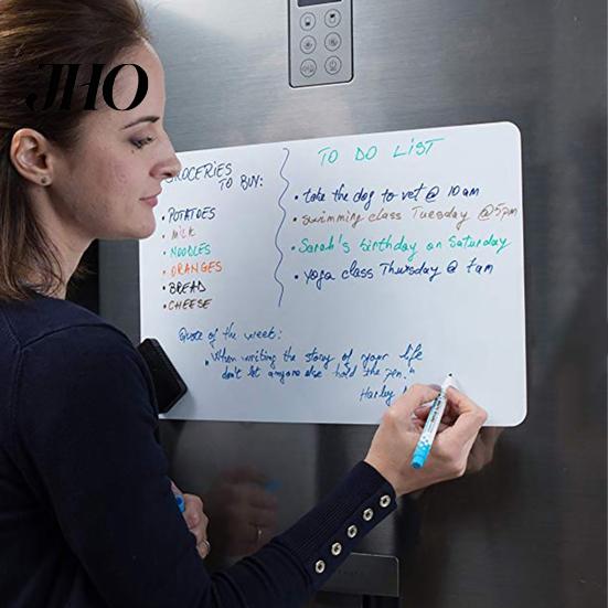 Fridge Sticker A5 Whiteboard Self-Adhesive Memo Flexible Magnet Board Magnetic for Home