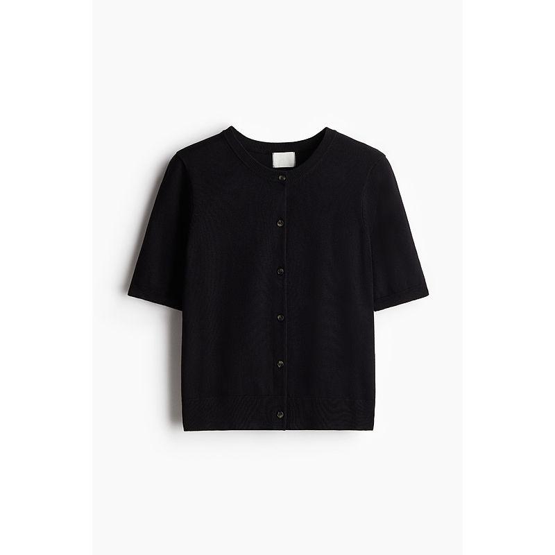 

HM Women s Clothing Wool Knitwear 2025 Autumn New Arrival Miu Series Cardigan round Neck Idle Style Cardigan Outwear 1270743