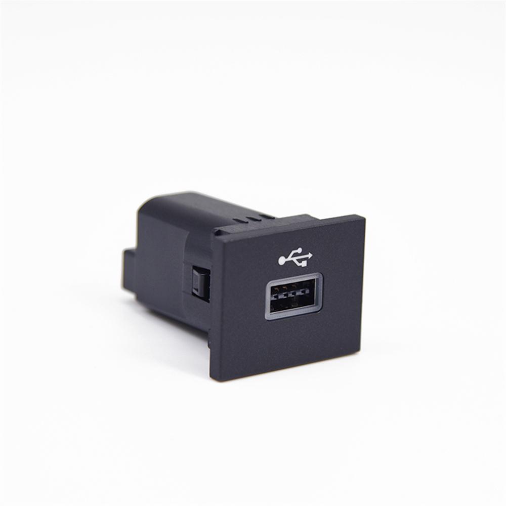 Car Black USB Input Adapter Ado Radio Socket Interface Cable For Ford Focus MK2 2005-2009